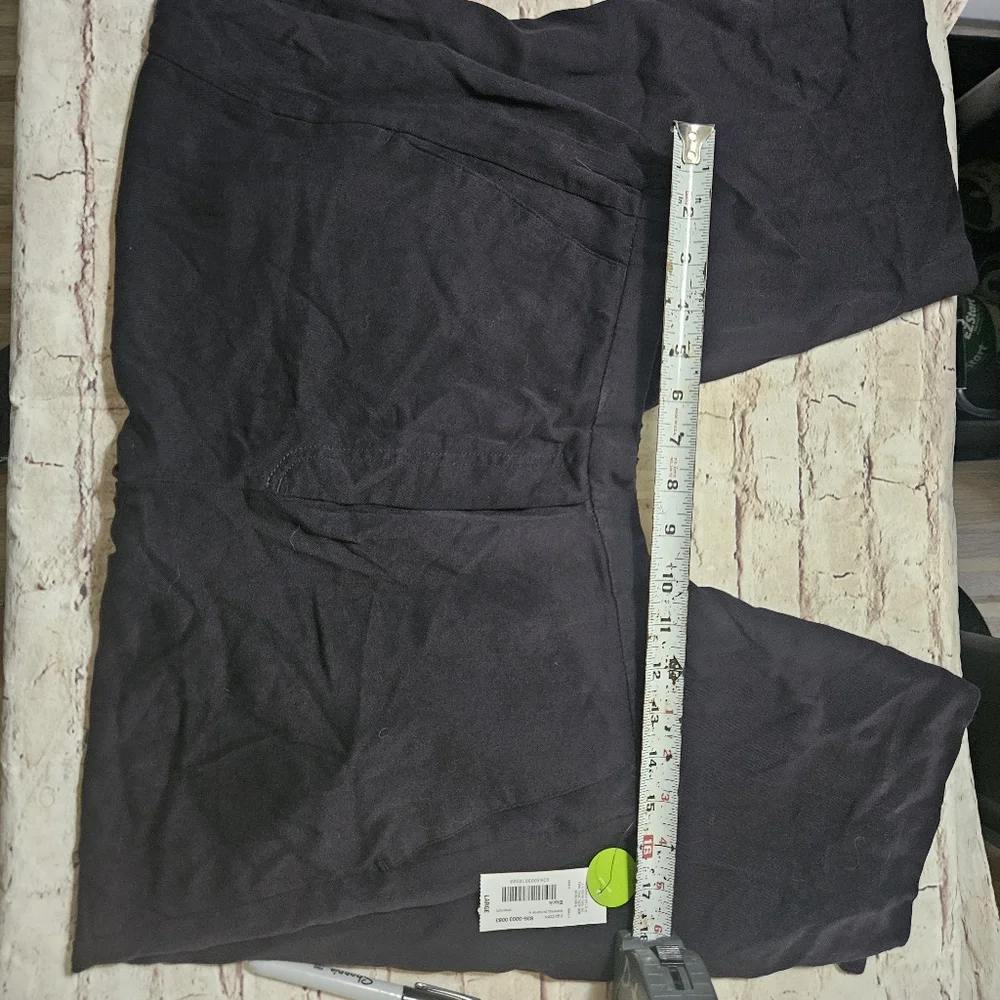🔥NWT east 5th pull on wide‎ leg capri l